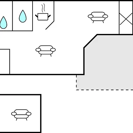 Three-bedroom In Hvide Sande بيت للعطل Bjerregård